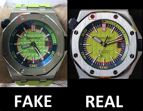 fake ap watch vs real ap|authentic audemars piguet.